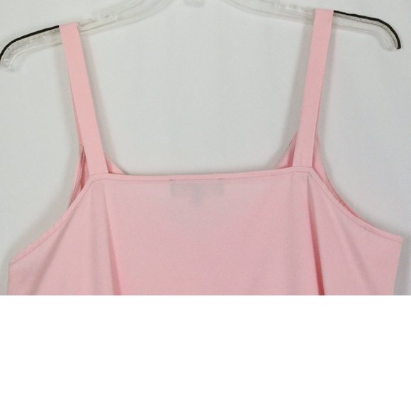 🌟HP🌟NWT Eloquii Pink Layered Ruffled Top Sz 16 - Picture 9 of 12